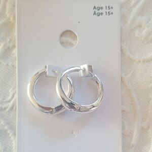 GAP Silver Hoop Earrings